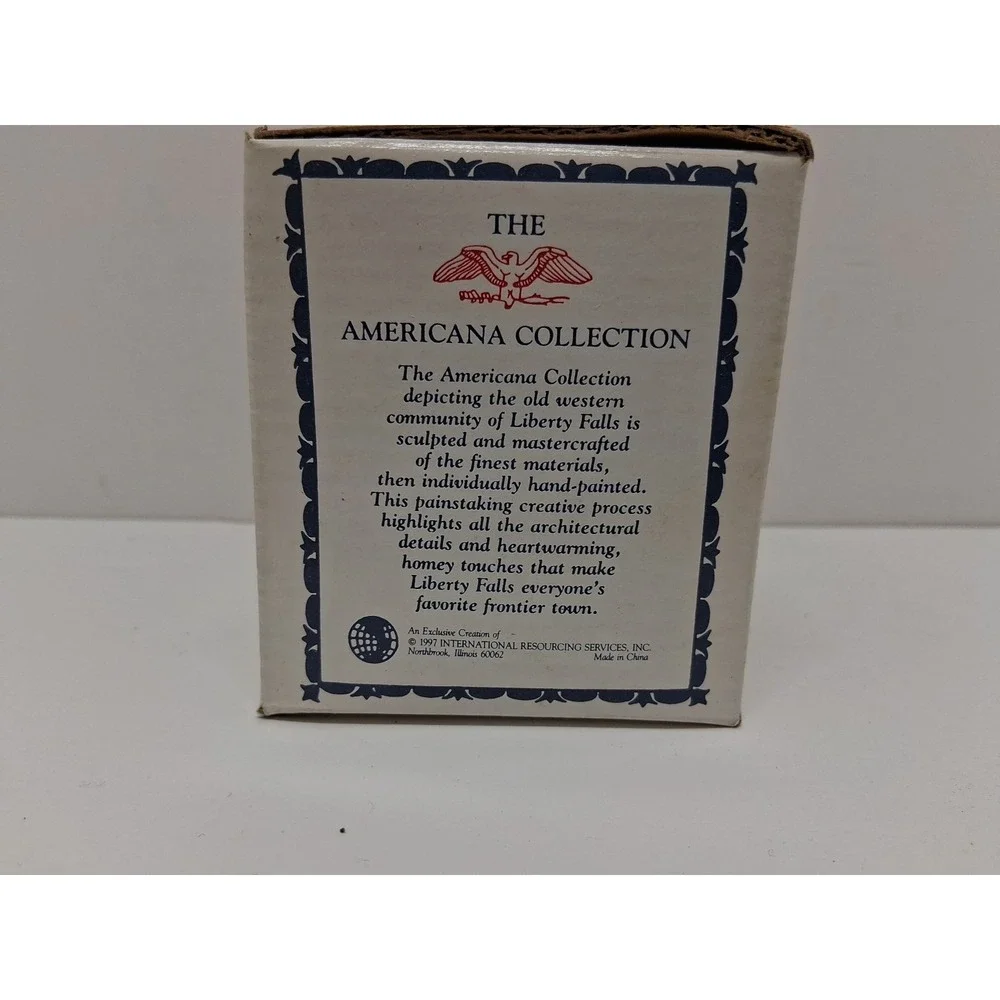 Liberty Falls AH128 Handy Andy Malloy's House Miniature w/ Box Americana